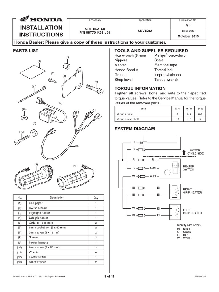 Installation Instructions | PDF | Screw | Electrical Connector