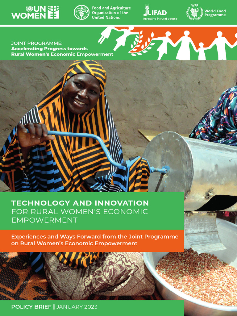 Technology and Innovation - JP RWEE - Policy Brief | PDF | Information ...