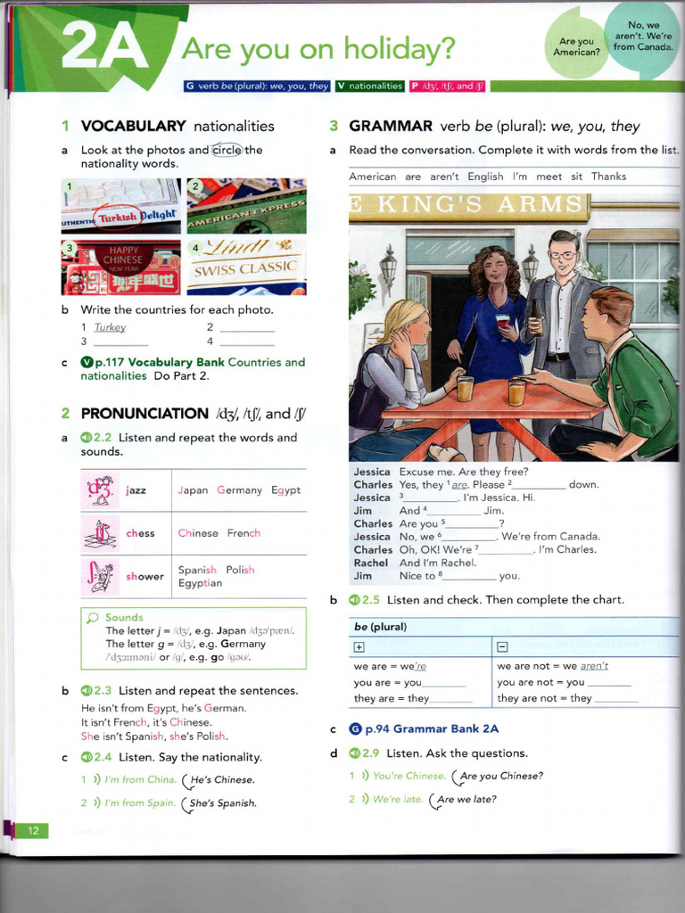 UNIT 2 A Beginner Students Book | PDF