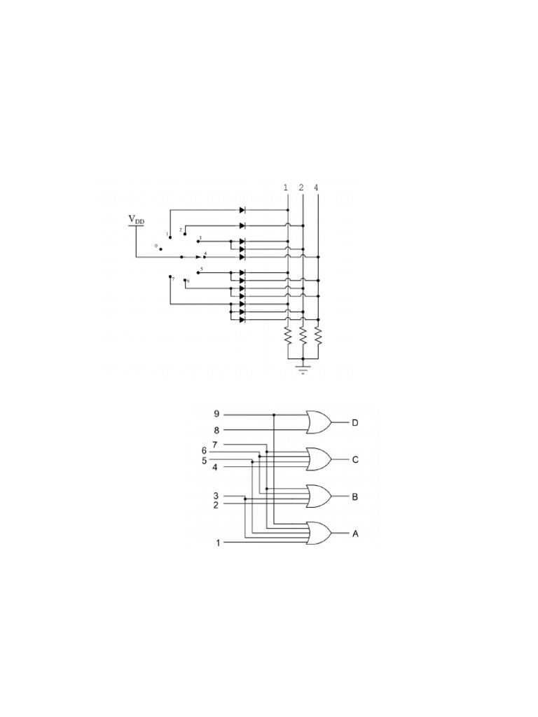 Encoder and Flip-Flop Circuit Analysis | PDF | Computer Engineering ...