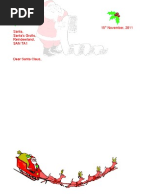 Santa Letter
