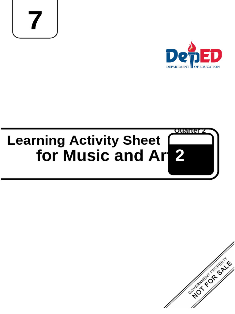 Q2 - WS - Music and Arts 7 - Lesson 2 - Week 2 | PDF