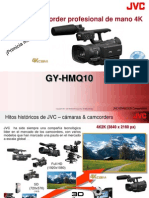 GY-HMQ10 Presentación de la nueva camcorder 4K de JVC