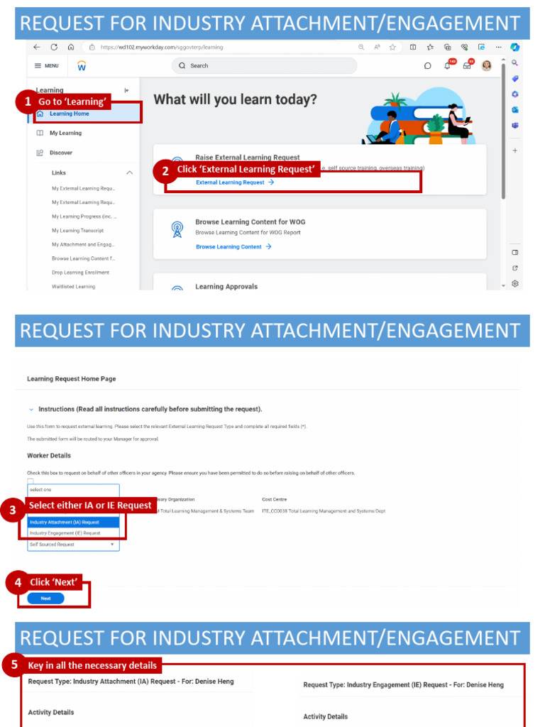 How To Enter Staff IA and IE Activity in Workday - Mar 2024 | PDF ...