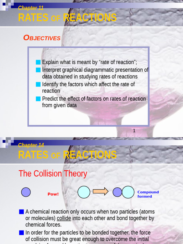 Understanding Reaction Rates and Factors | PDF | Reaction Rate | Catalysis