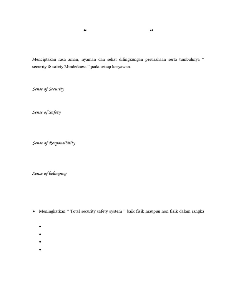 SOP Tenaga Security Outsourcing PT SMP | PDF