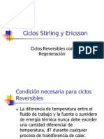 Ciclo Stirling y Ericsson