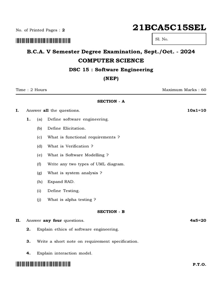 Software Engineering | PDF