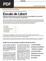 Acervo Bibliotecologia Escalas Escala de Likert