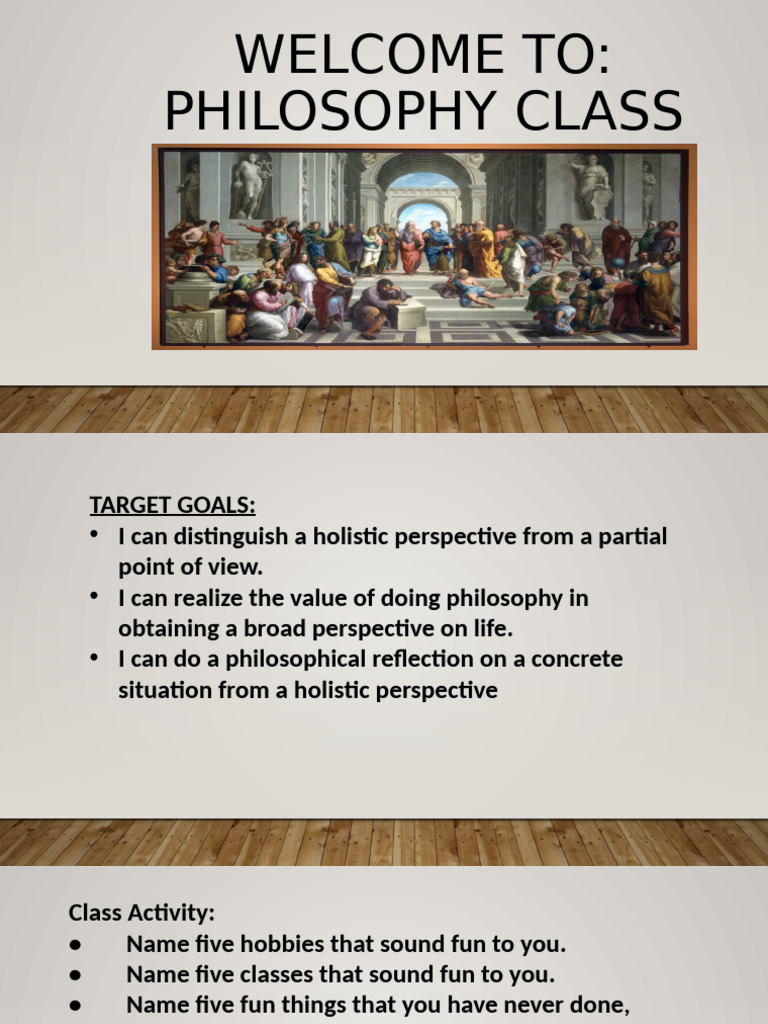 Exploring Holistic Philosophy Concepts | PDF | Reason | Science