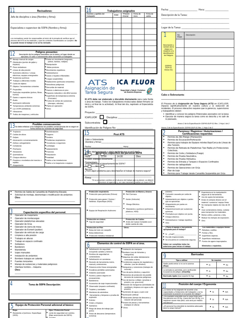 01 Formato ATS Propuesta | PDF | Soldadura | Construcción