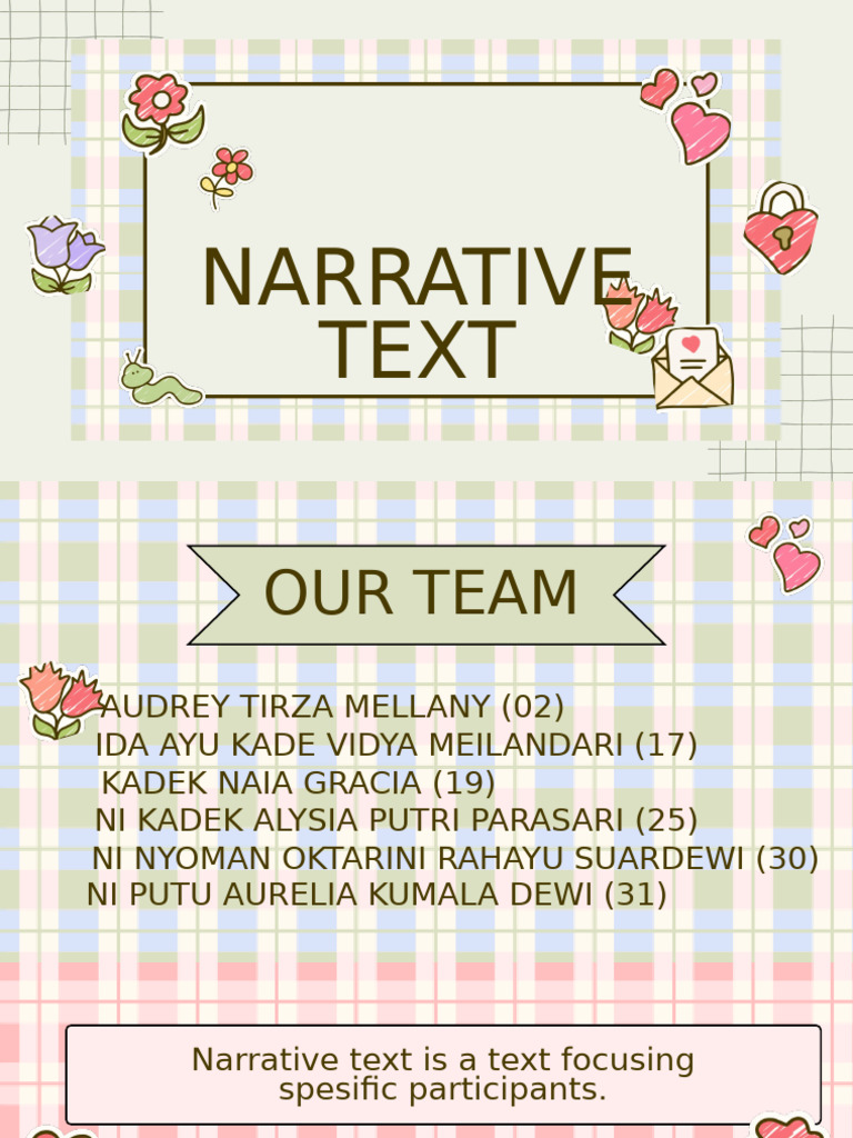 Narrative Text: Structure & Examples | PDF