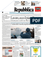 La Repubblica 19 01 12