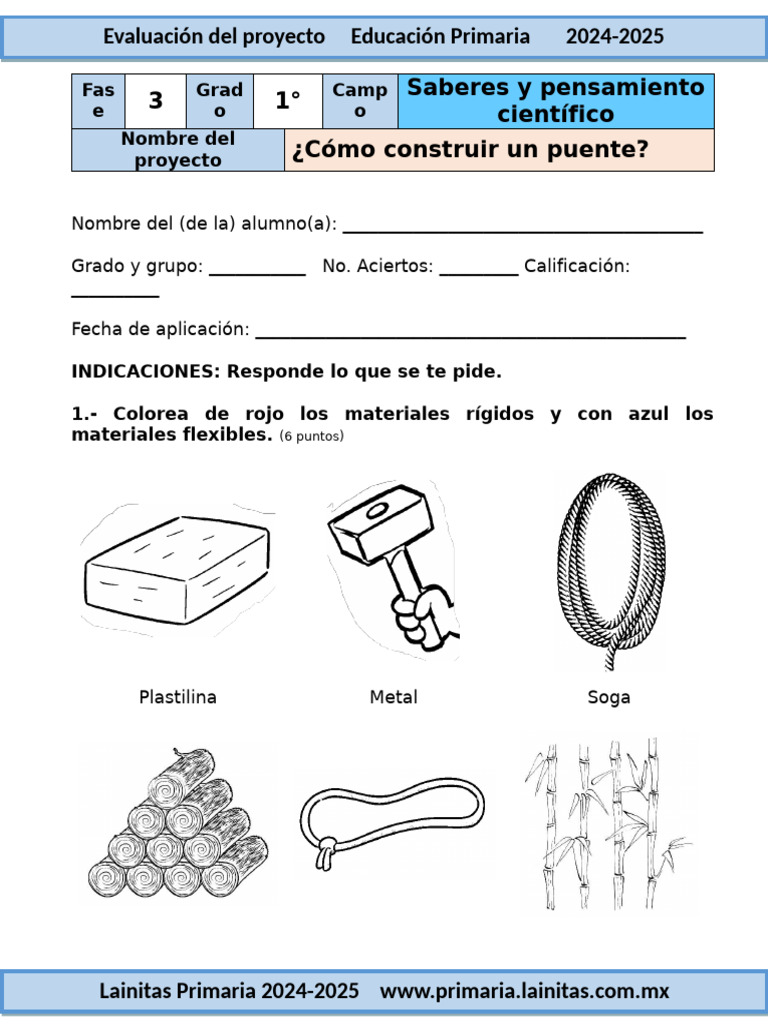 Proyecto: Construcción de Puentes | PDF | El plastico | Juguetes