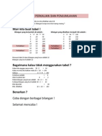 Misteri Perkalian Dan Penjumlahan