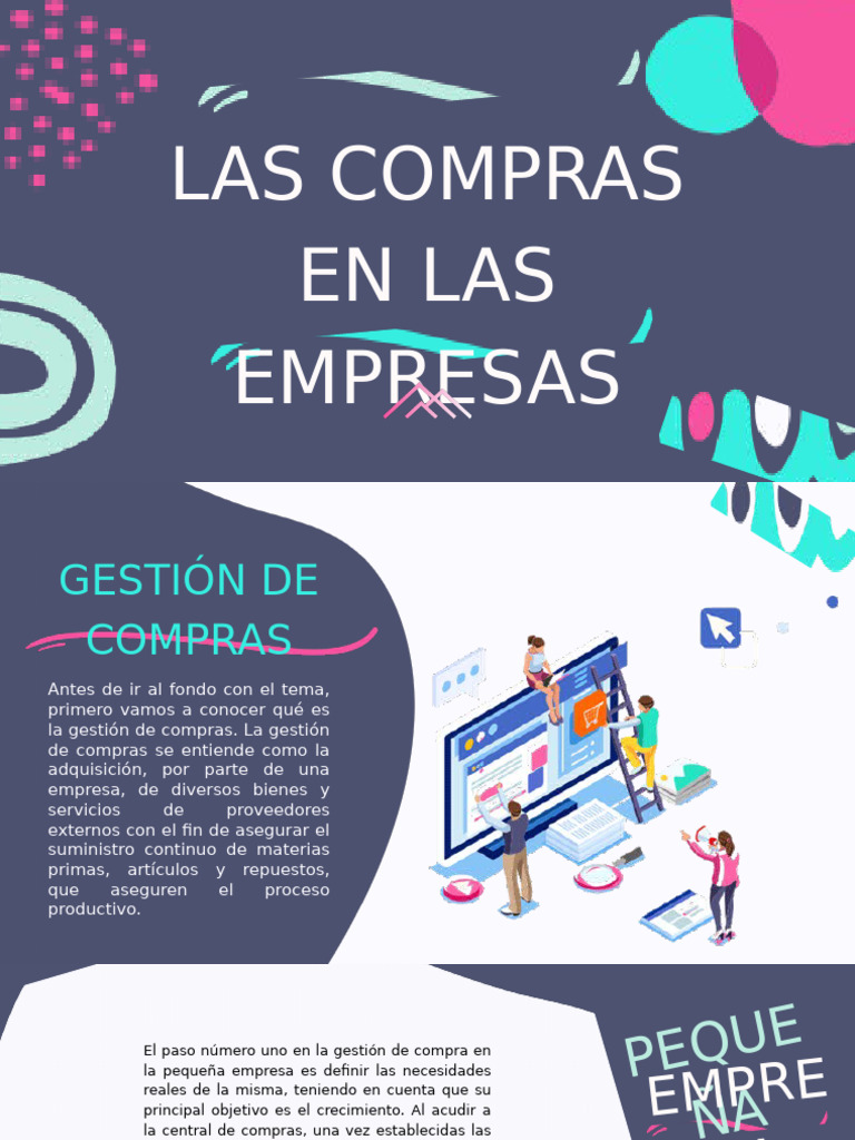 Las Compras en Las Empresas | PDF | Finanzas y dinero | Derecho