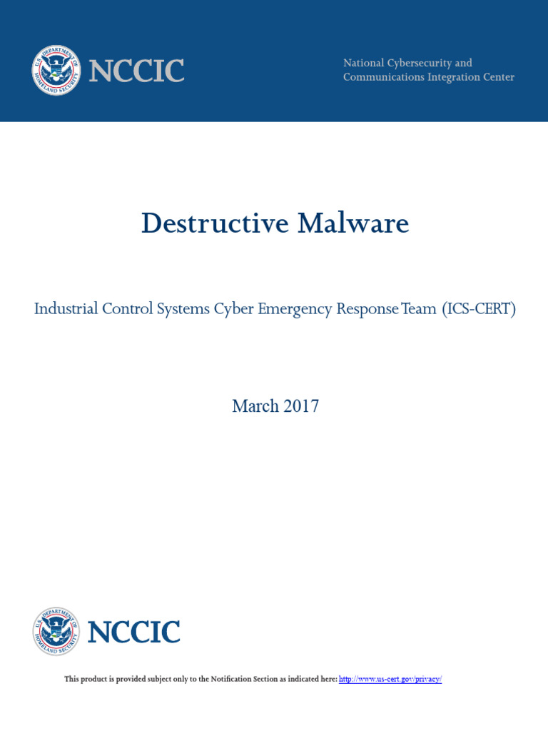 Destructive Malware Analysis and Mitigation | PDF | Ransomware | Malware