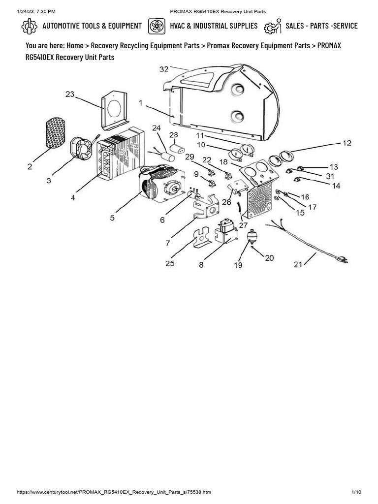 Recovery Unit Parts | PDF | Valve | Pump