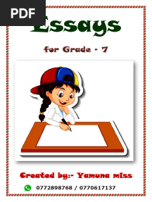 Essays For Grade - 7