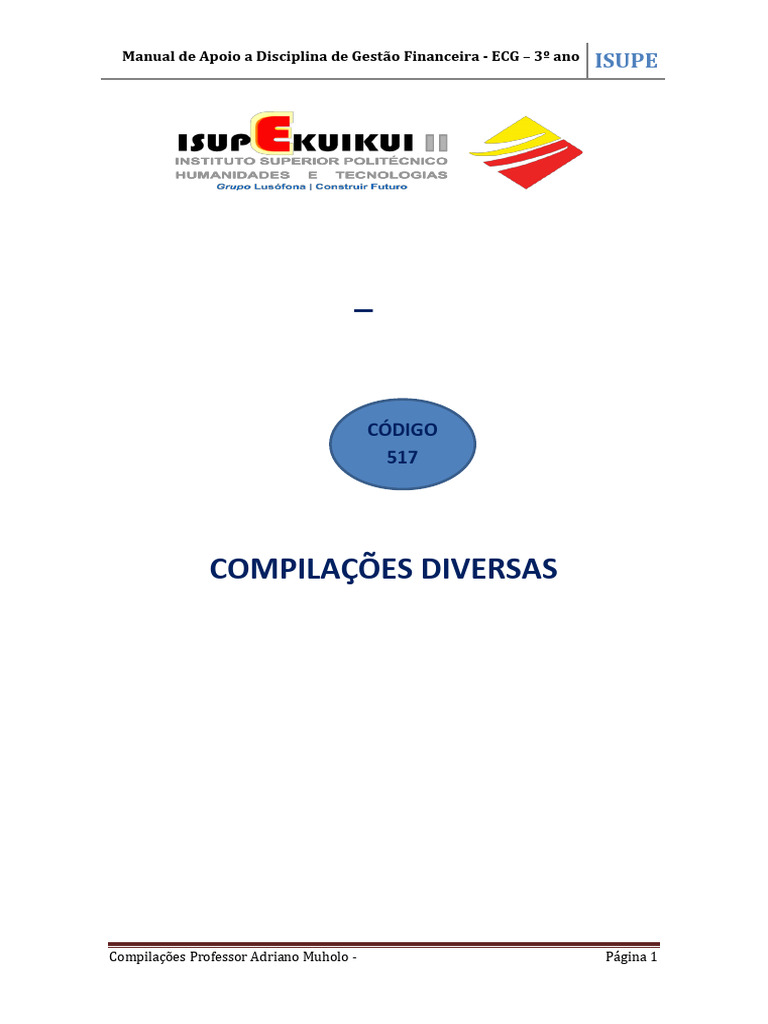 Guia Completo de Gestão Financeira ISUPE | PDF | Investimentos | Tesouro