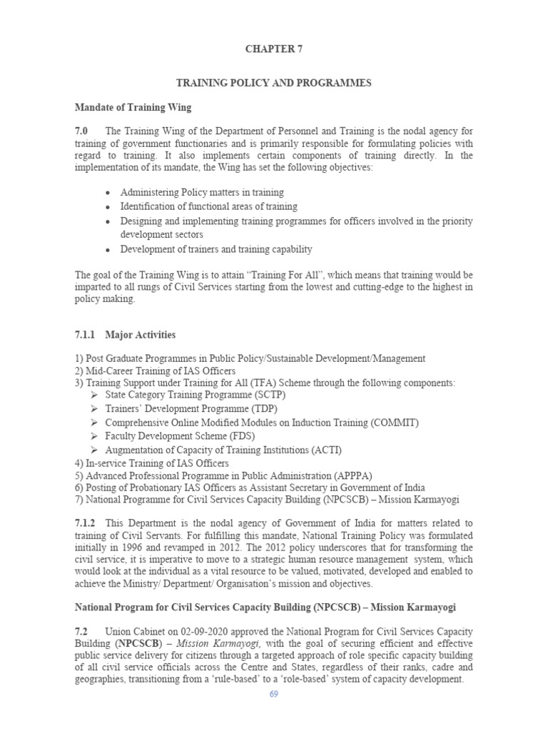 AR2023-24English Government-79 | PDF | Capacity Building | Policy