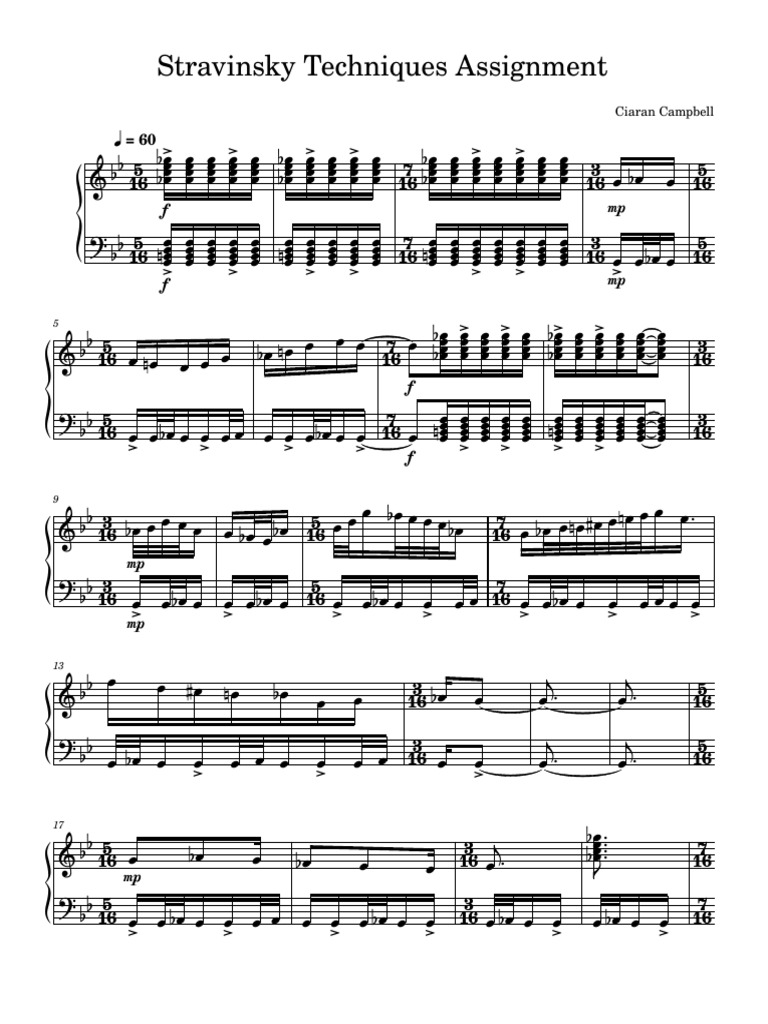 Stravinsky | PDF