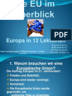 Europa in 12 Lektionen 2003