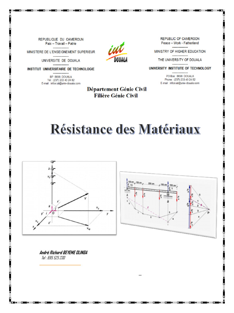 Cours de Résistance des Matériaux | PDF | Résistance des matériaux ...