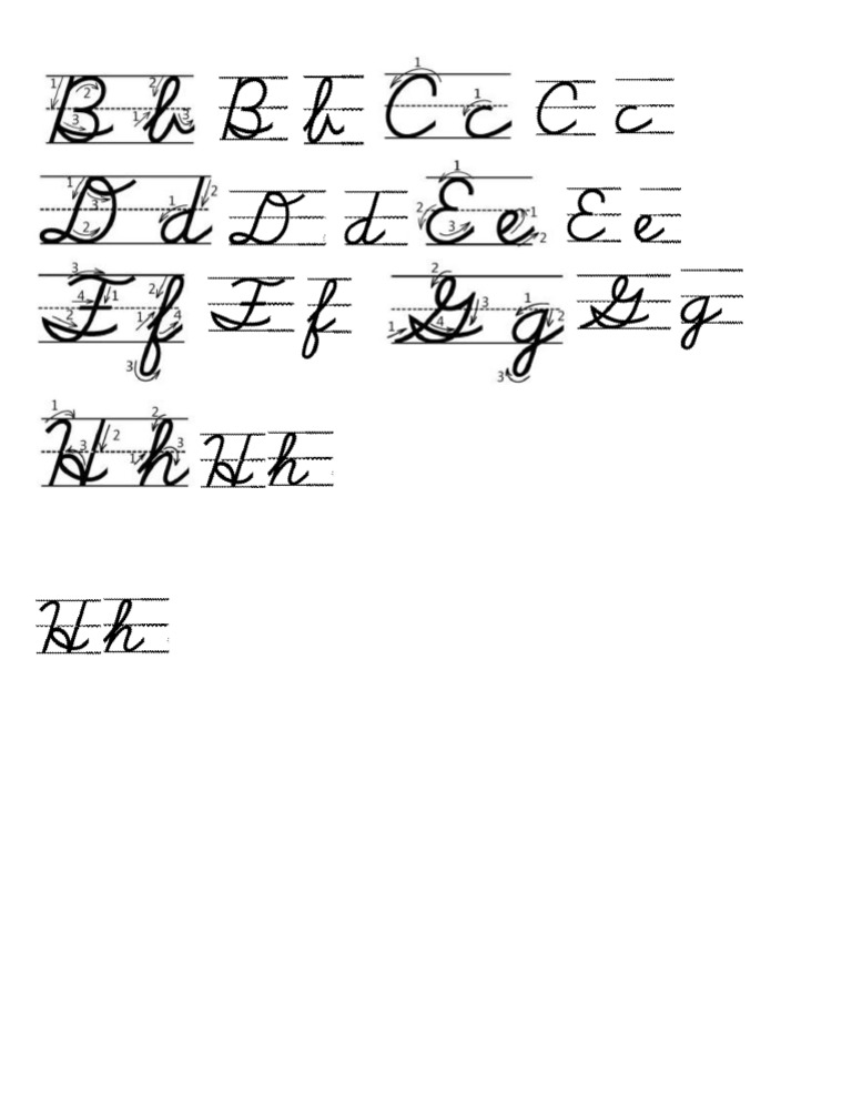 Cursive | PDF