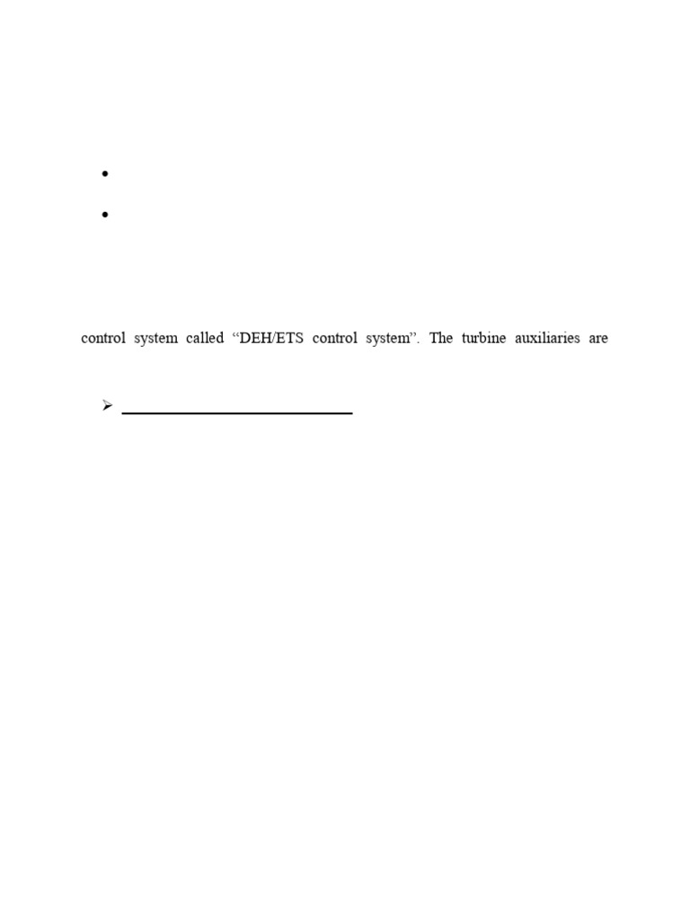 Turbine Operation and Control Systems | PDF | Pump | Valve