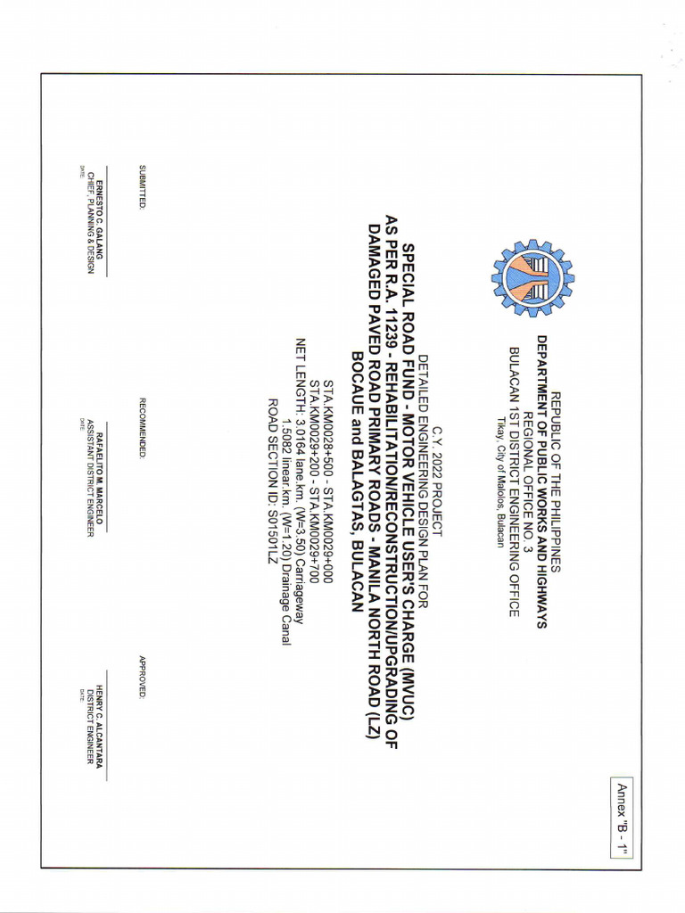 22cc0311 Plan Special Road Fund-Motor Vehicle Users Charge (Mvuc) As ...