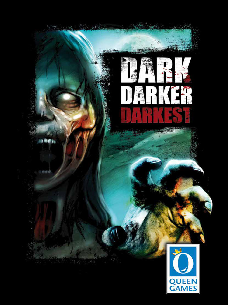 Dark Darker Darkest – Jeu De Société Queen Games 2-5 Joueurs - Comme Neuf
