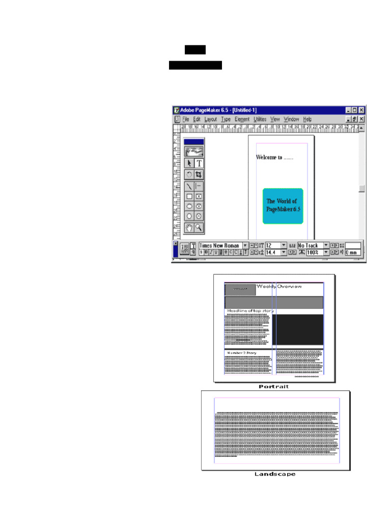 PageMaker 6.5 Features and Usage Guide | PDF | Adobe Photoshop | Page ...