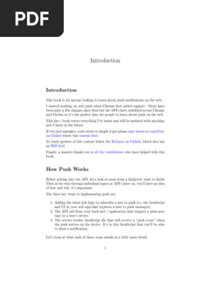 Web Push Book