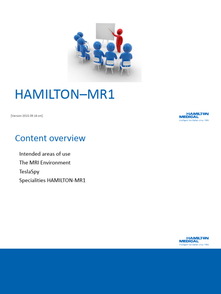 HAMILTON-MR1 MRI Scanner Overview | PDF | Magnetic Resonance Imaging ...