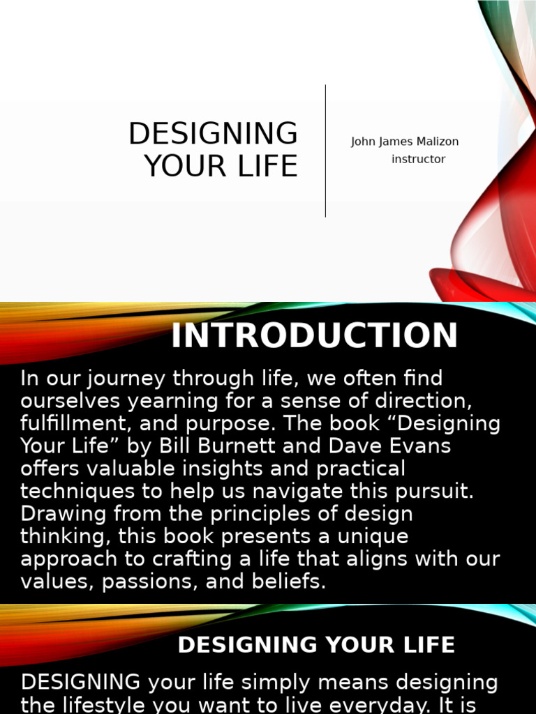 Designing Your Life Intro | PDF | Design Thinking | Creativity