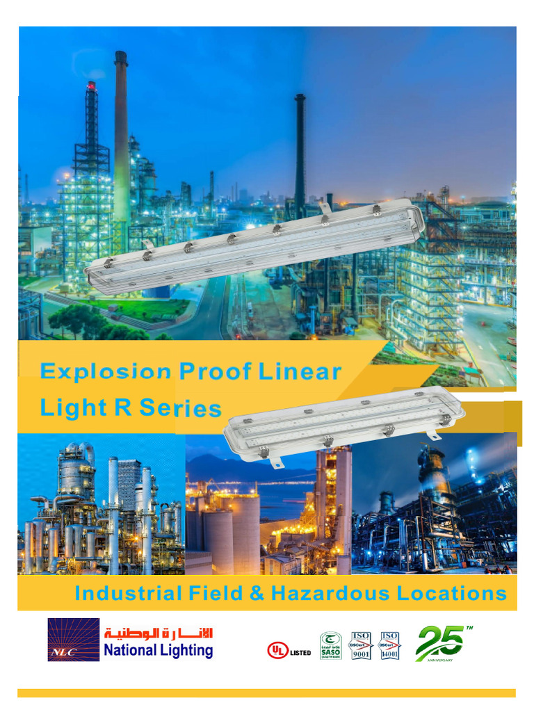 Explosion Proof Linear Light R Series | PDF | Technology & Engineering
