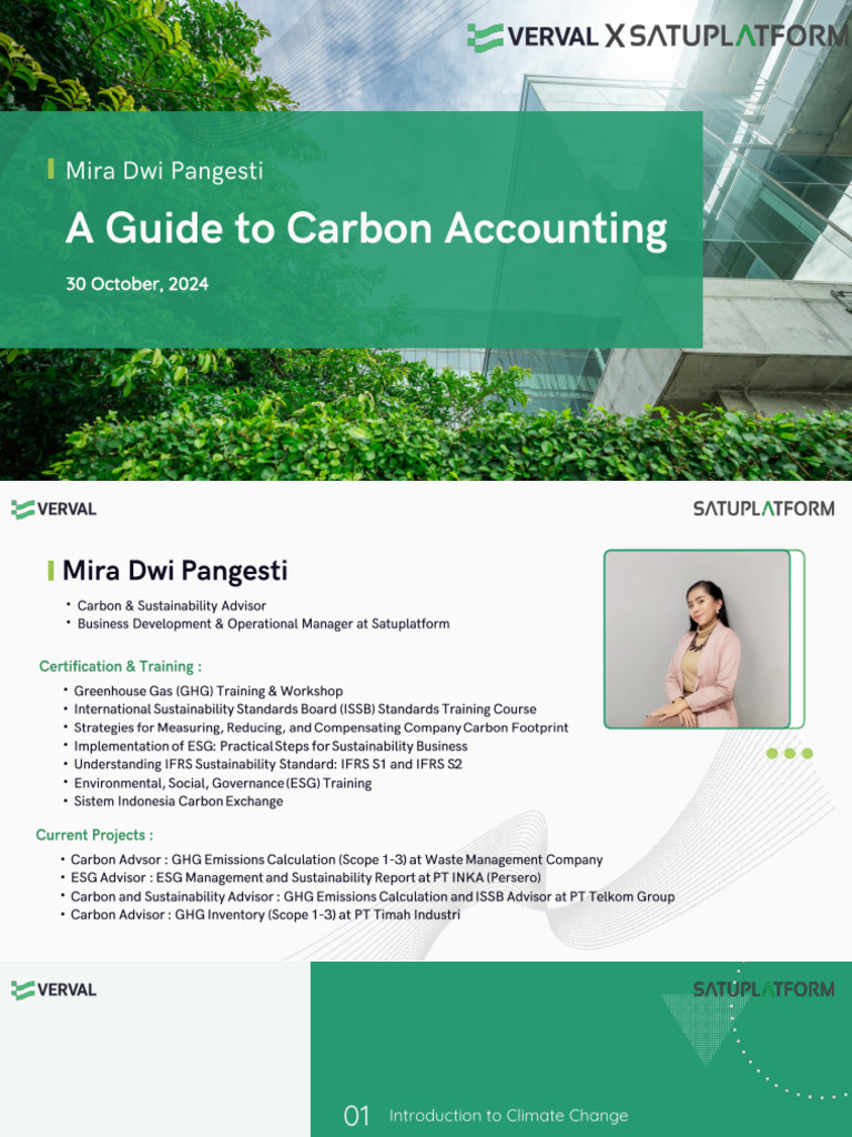 GHG Calculation Training Overview | PDF