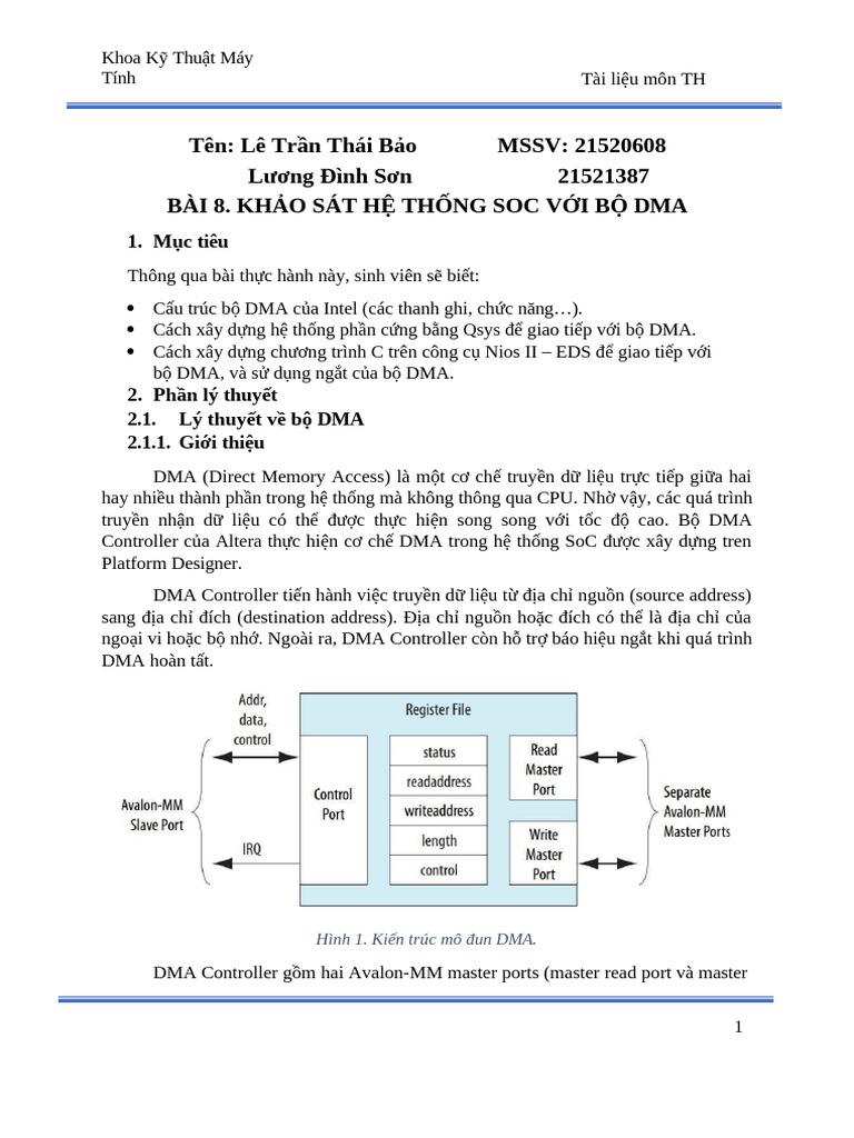 Le Tran Thai Bao - Luong Dinh Son - 21520608 - 21521387 | PDF