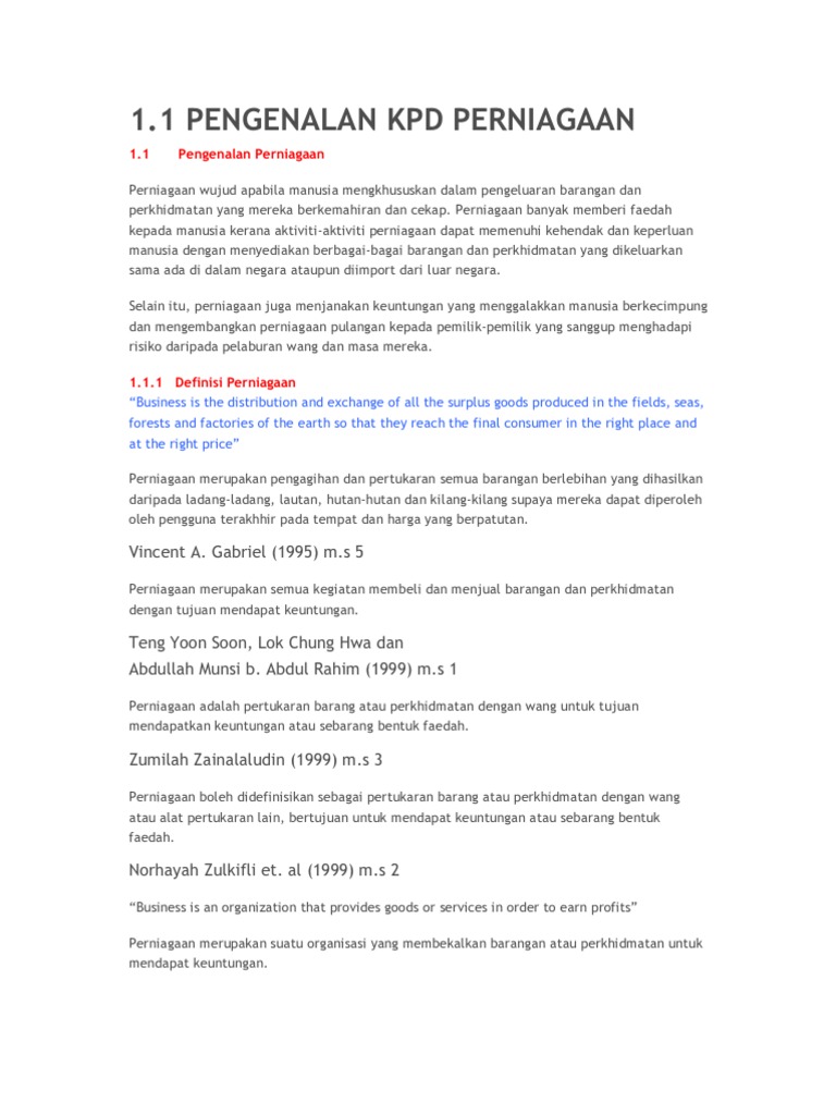 Pengajian Perniagaan Stpm Pdf