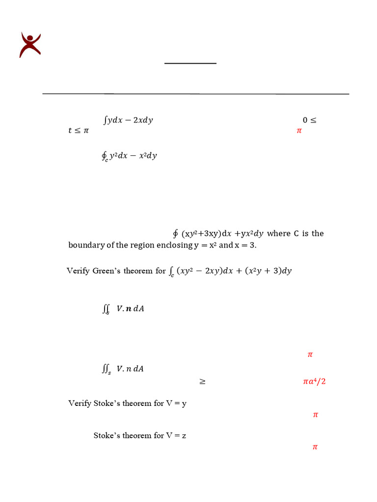 Assignment 2.vector Integration 1 | PDF