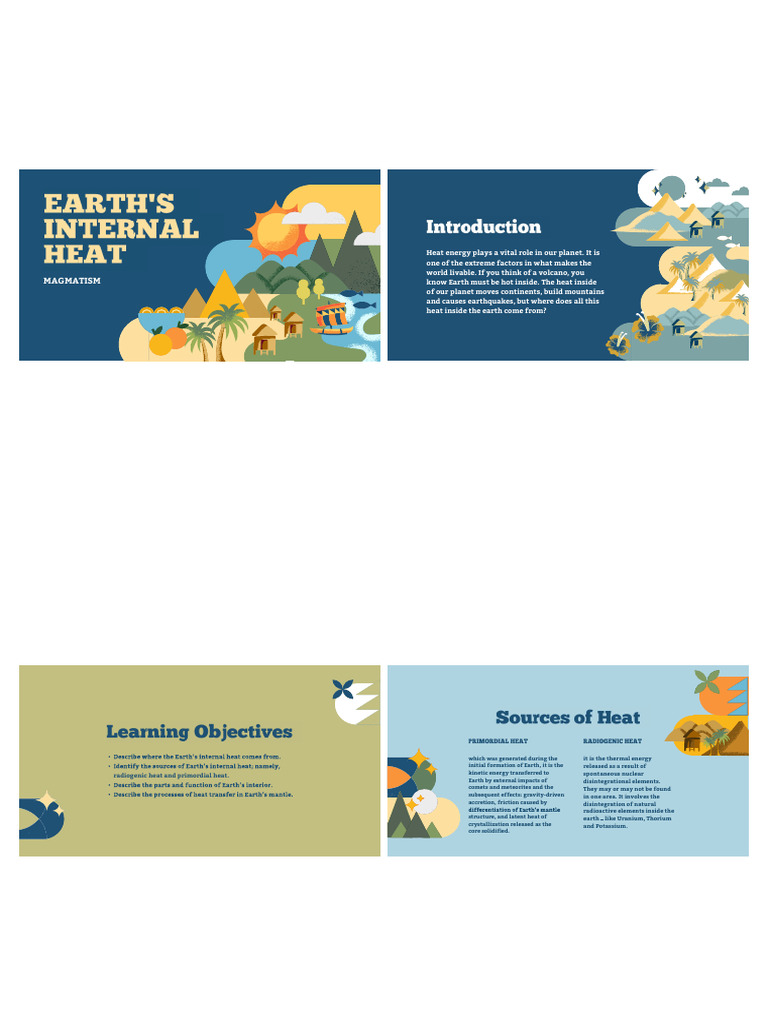 Earths Internal Heat 1 | PDF | Radioactive Decay | Earth