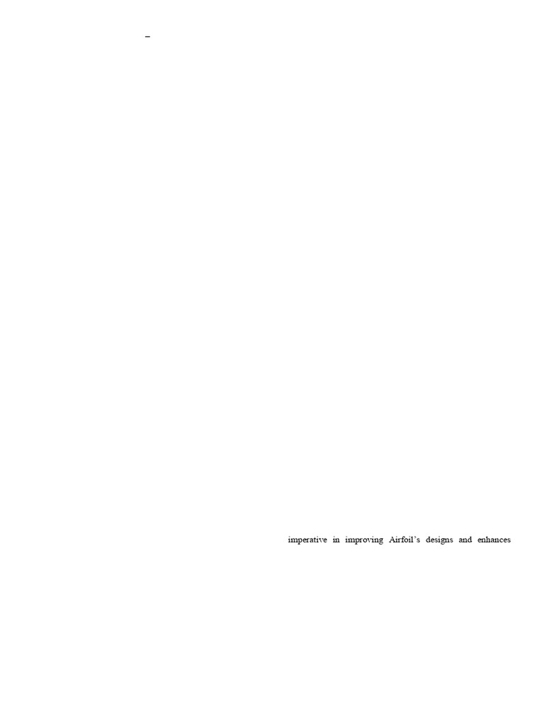 CFD Analysis of NACA 0012 Aerofoils | PDF | Lift (Force) | Drag (Physics)