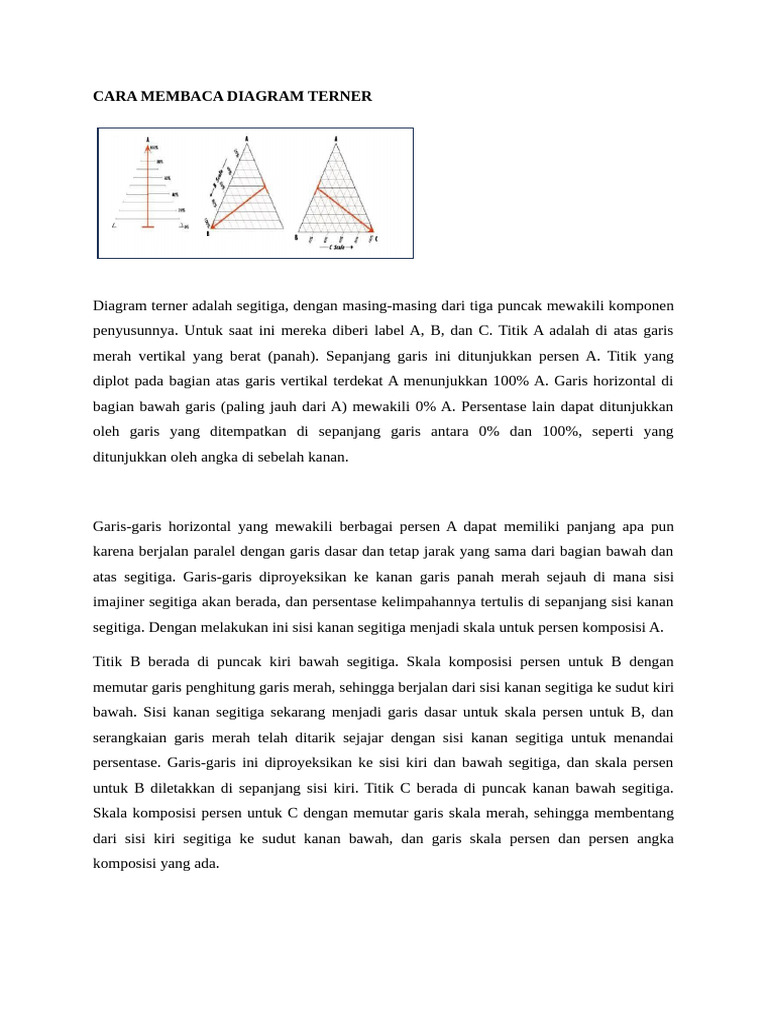 Membaca Diagram Terner Secara Efektif | PDF