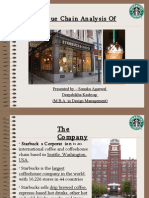 Brandvalue Chainanalysis of Starbucks