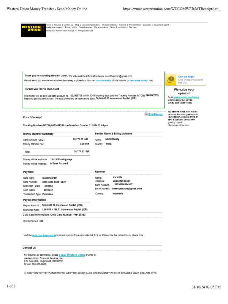 western-union-receipt-31-10-24-pdf-legal-liability-indonesian-rupiah