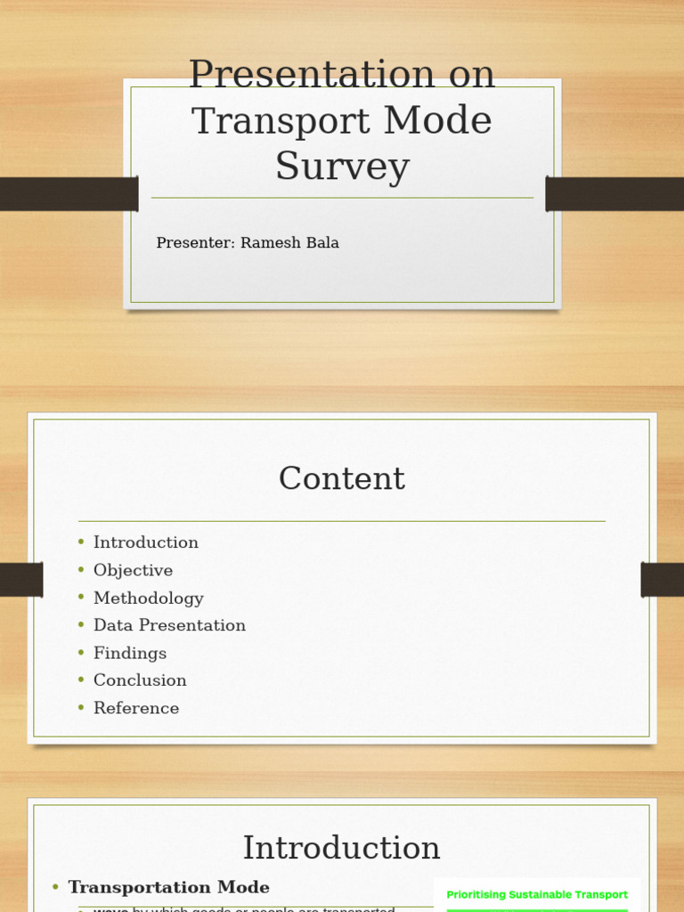 College Transport Mode Survey Analysis Pdf Fuel Economy In