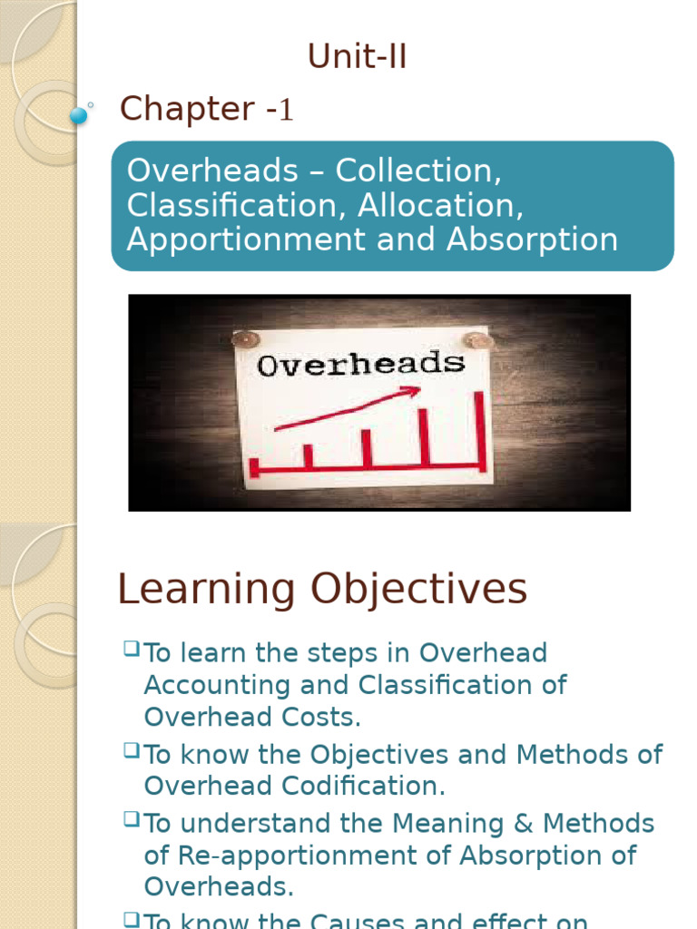 Overhead Cost Management Guide | PDF | Cost Accounting | Expense