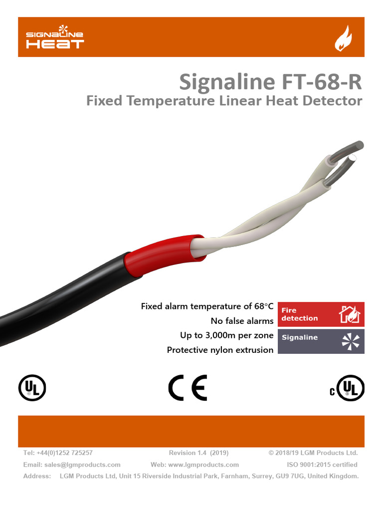Signaline-FT-68-R-1.4 | PDF | Electricity | Electrical Engineering