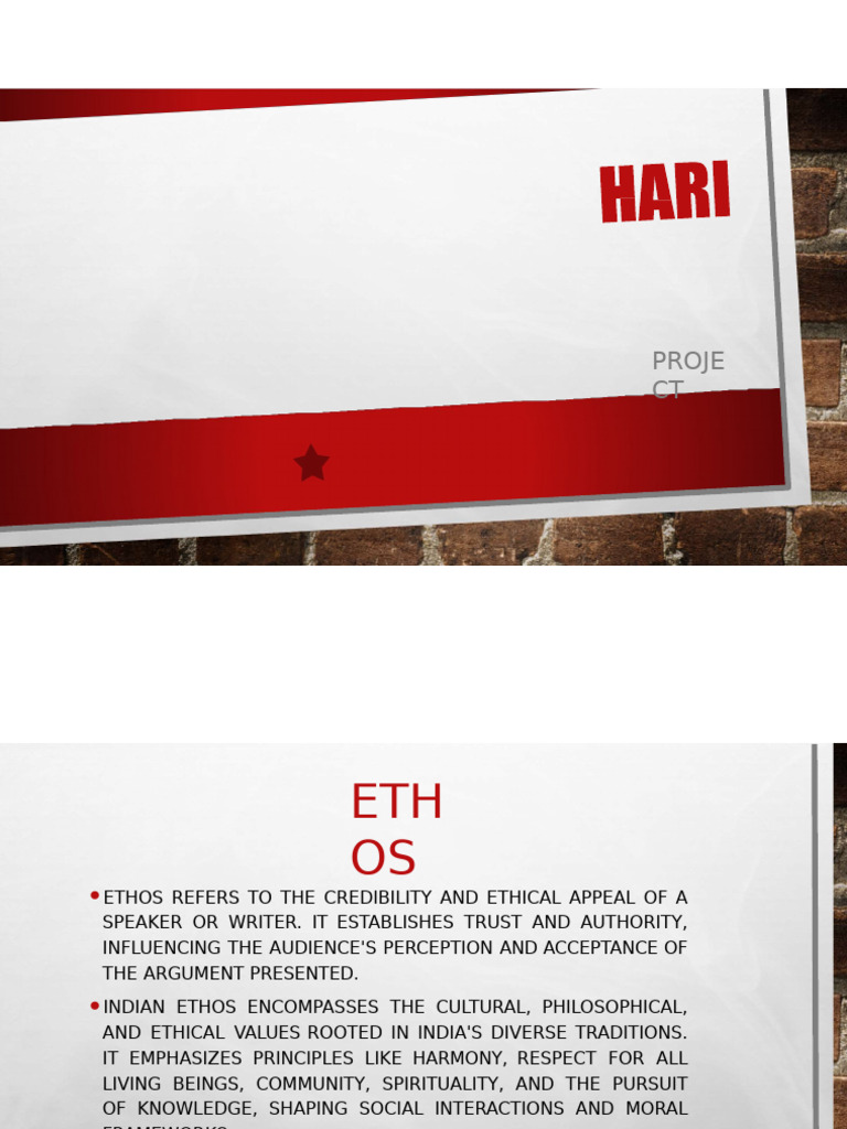 Hari | PDF | Credibility | Sustainability